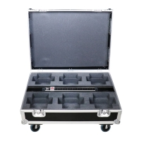 Trnansportavimo - įkrovos dėžė ADJ Touring/Charging Case 6x Element Par