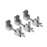 Pakylų jungimo elementų komplektas (3vnt) DURASTAGE Steel Clamp Set (3 pcs)