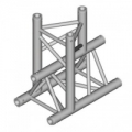 Trikampės aliuminio konstrukcijos DURATRUSS Kampas T forma DT 33/2-T38-T