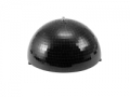 Pusinis veidrodinis gaublys EUROLITE Half Mirror Ball 30cm black motorized