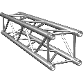 Keturkampė aliuminio konstrukcija PROTRUSS HQ30100 (1 m.)