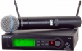 Belaidė mikrofono sistema SHURE SLX24E/ BETA58