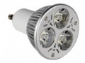 LED lempa LED-GU10- 3x1W  WW (45°)