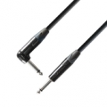 Instrumentinis laidas Adam Hall Cables 5 Star Series - Instrument Cable Neutrik 6.3 mm Jack mono to 6.3 mm angled Jack mono 4.5 m