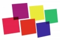 Spalvotų filtrų rinkinys EUROLITE Color-Foil Set 24x24cm,six colors